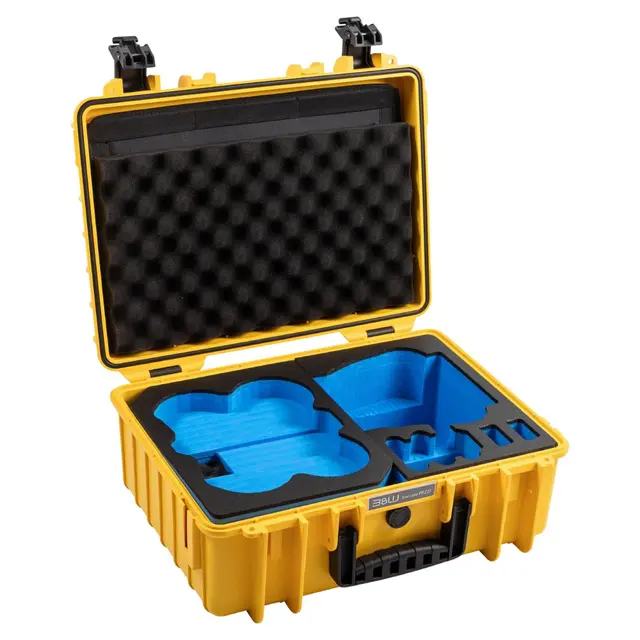 B&W Outdoor Cases Type 5000 For DJI Avata360. Yellow 