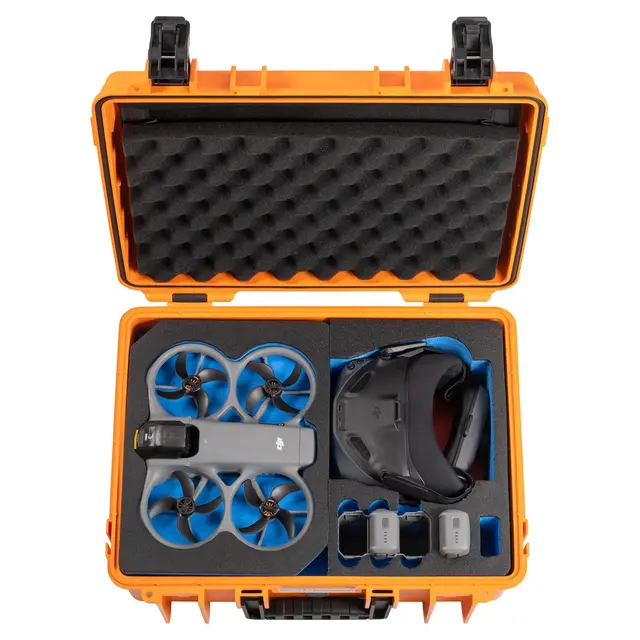 B&W Outdoor Cases Type 5000 For DJI Avata360. Orange 