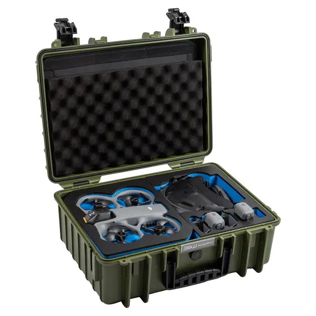 B&W Outdoor Cases Type 5000 For DJI Avata360. Bronze 