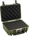 B&amp;W Outdoor Cases Type 1000 w/foam Bronze Green m/plukkbart skuminnlegg