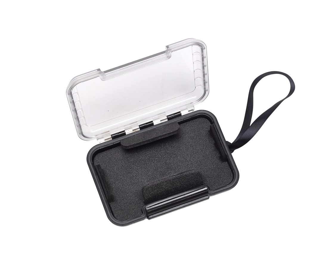 B&W OUTDOOR CASES TYPE 200 WITH FOAM Sort/transparent