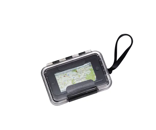 B&W OUTDOOR CASES TYPE 200 WITH FOAM Sort/transparent 