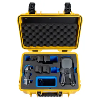 B&W Outdoor Cases Type 4000 Gul For DJI Mavic 3/Mavic 3 Pro/Mavic 3 Cine