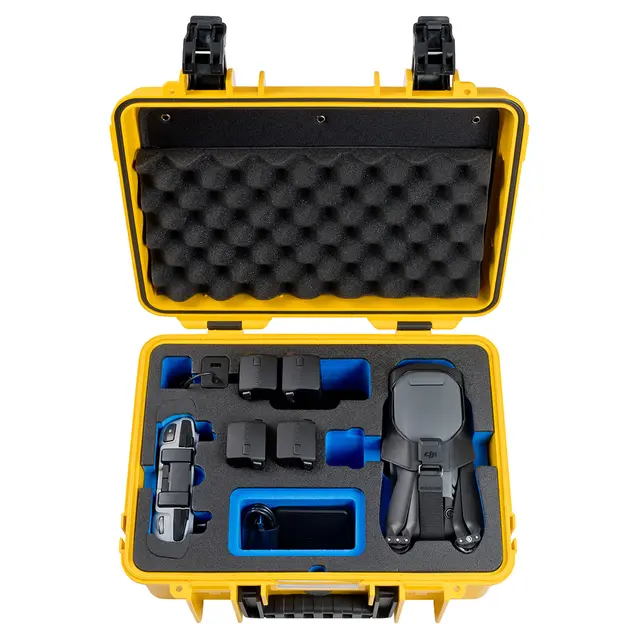 B&W Outdoor Cases Type 4000 Gul For DJI Mavic 3/Mavic 3 Pro/Mavic 3 Cine 