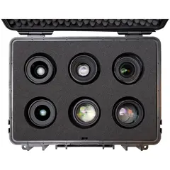 B&amp;W Outdoor Case Type 5000 For 6 Samyang VDSLR MKII cine objektiver