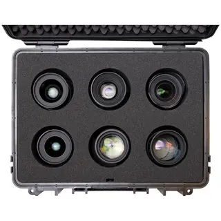 B&amp;W Outdoor Case Type 5000 For 6 Samyang VDSLR MKII cine objektiver