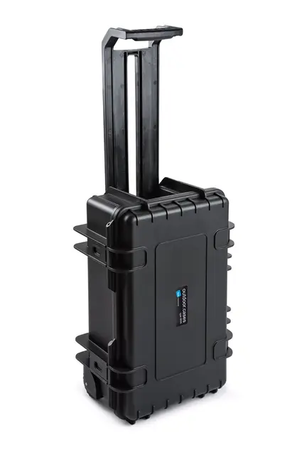 B&W Type 6600 Sort RPD med skillevegger IP67, 200mm, 185mm, 285mm innvendig mål 