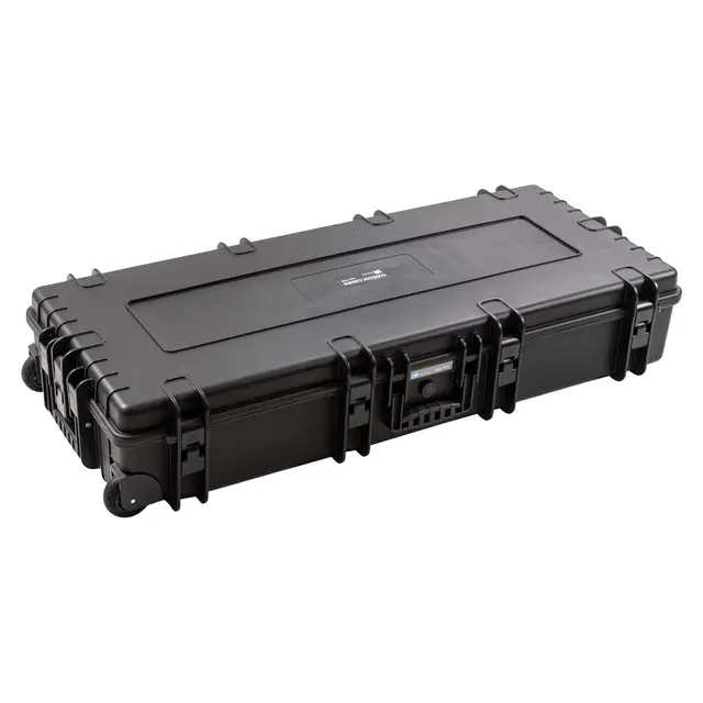 B&W Outdoor Case Type 7200 Black Med skum 