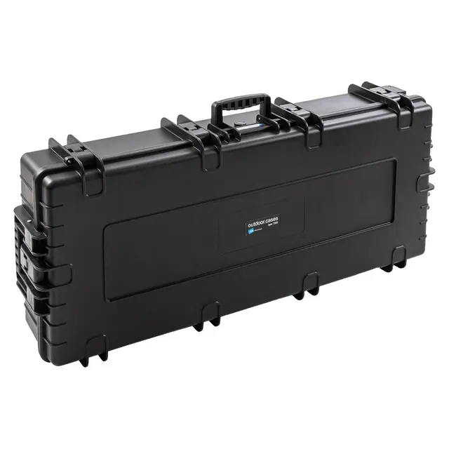 B&W Outdoor Case Type 7200 Black Med skum 