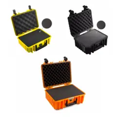 B&amp;W Outdoor Case SI (Skuminnlegg) Sort, Oransje og Gul