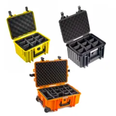 B&amp;W Outdoor Hardcase RPD (Oppdelt) Gul - Sort - Oransje