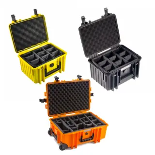 B&amp;W Outdoor Hardcase RPD (Oppdelt) Gul - Sort - Oransje