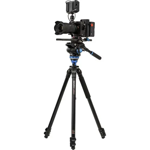 Benro A2573F Alu Video Kit Flip Lock with S6PRO Video Head 
