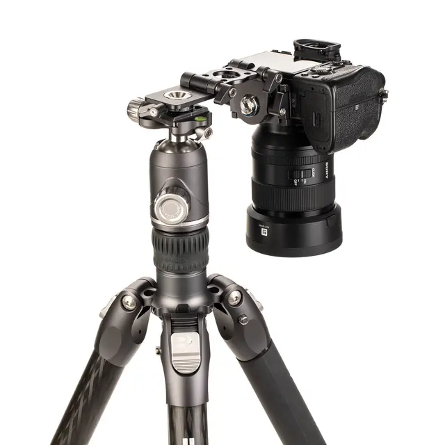 Benro ARCASMART360 Dual Multifuntion QR Vippbar festeplate m/ tlf holder. Arca 