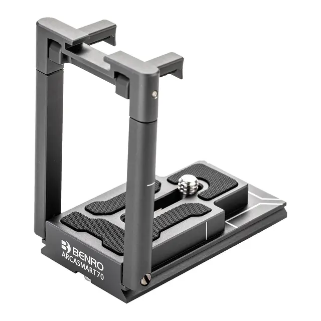Benro ArcaSmart 70 smarttelefonadapter Festeplate Arca Swiss + Mobil holder 
