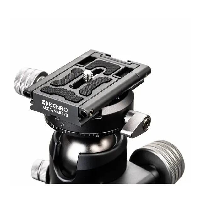 Benro ArcaSmart 70 smarttelefonadapter Festeplate Arca Swiss + Mobil holder 