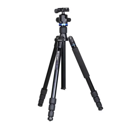 Benro iFOTO AL tripod w IB0 ballhead Fotostativ med kulehode. Aluminium 