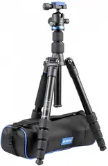 Benro iFOTO Alu. Tripod Kit + IB0 head Kompakt aluminiumsstativ med kulehode