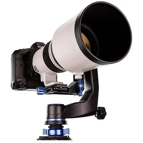 Benro GH5C Gimbal Head Carbon Fibre Stativ-vugge for store teler Max 30kg 