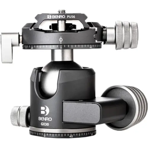 Benro GX30 Low Prof Ballhead PU56 Plate 