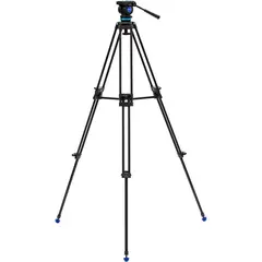 Benro KH25P Video Tripod med hode Videostativ kit Aluminium Maks 1,56 m