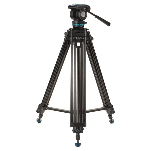 Benro KH25PC Video Tripod Kit m/hode Videostativ kit. Aluminium. Maks 1,56 m