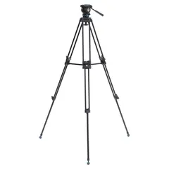 Benro KH25PC Video Tripod Kit m/hode Videostativ kit. Aluminium. Maks 1,56 m
