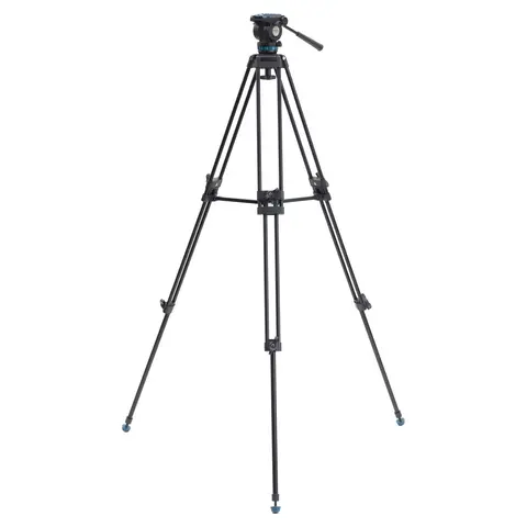 Benro KH25PC Video Tripod Kit m/hode Videostativ kit. Aluminium. Maks 1,56 m