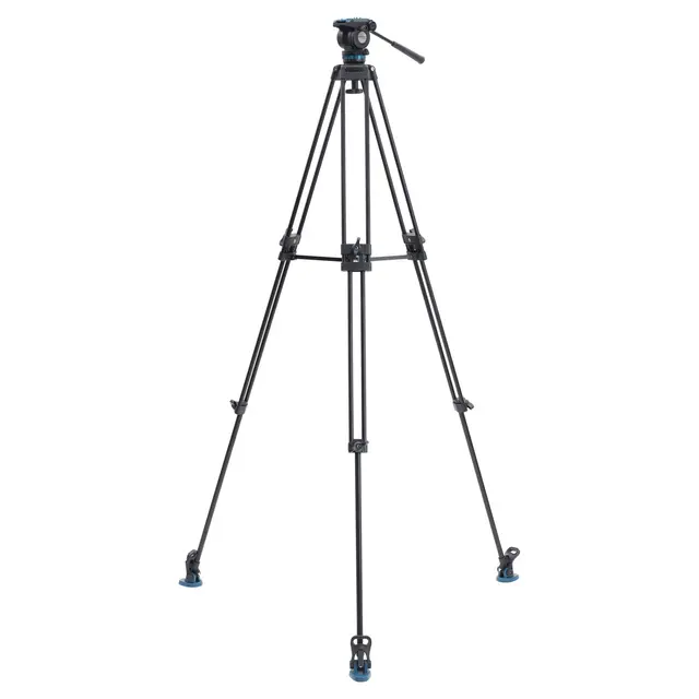 Benro KH26PC Video Tripod Kit m/hode Videostativ kit. Aluminium. Maks 1,84 m 
