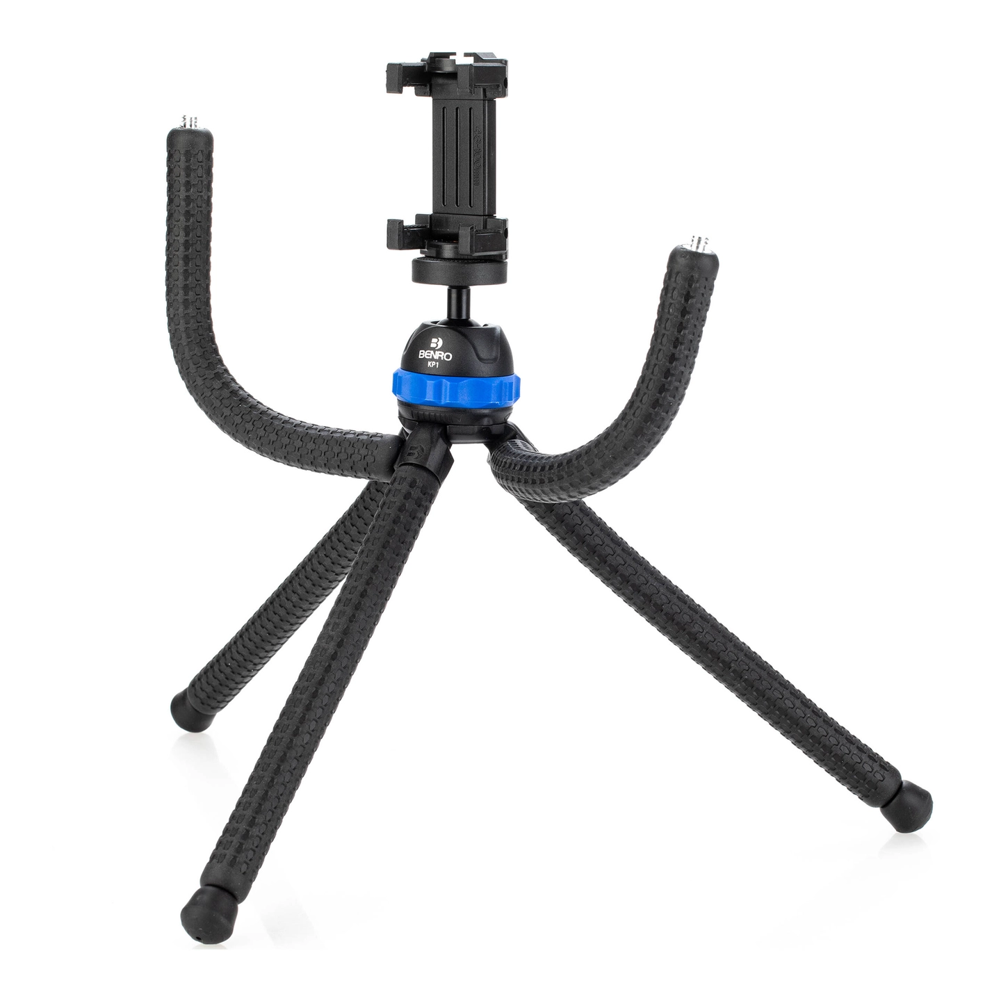 Bilde av Benro KP1K, 5 ben, Sort, Blå, 20 cm, 220 g