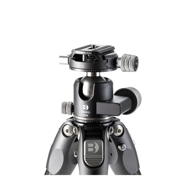 Benro Tortoise 24C + GX30 Kit Stativ m/kulehode. Arca Swiss festeplate 