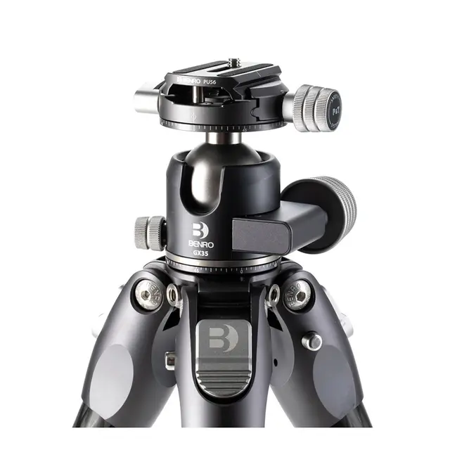 Benro Tortoise 34C + GX35 Kit Stativ m/kulehode. Arca Swiss festeplate 