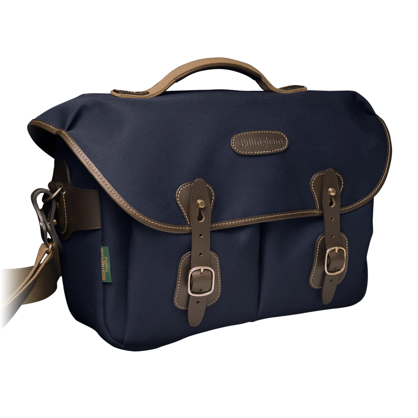 Billingham Hadley One Navy/Chocolate Fotobag med utskiftbar innmat