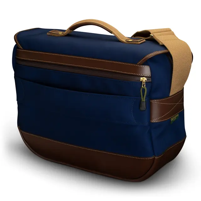 Billingham Eventer MK II Navy Canvas/Chocolate 