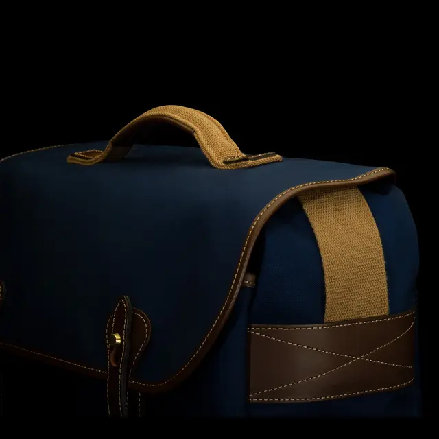Billingham Eventer MK II Navy Canvas/Chocolate 
