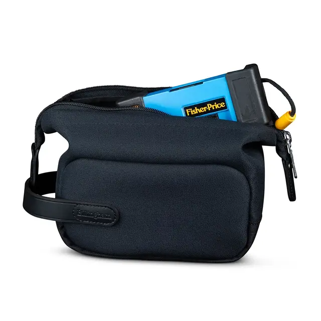 Billingham Capsule 1 Pouch Black FibreNyte/Black Leather 