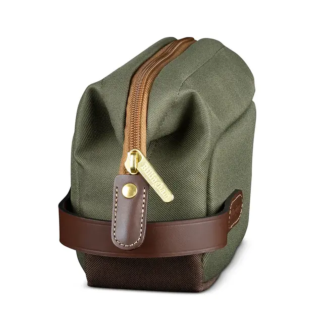 Billingham Capsule 1 Pouch Sage FibreNyte/Chocolate Leather 