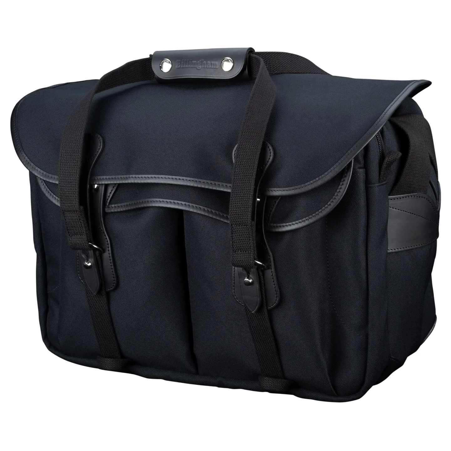 Billingham 445 MKII Camera/Laptop Bag Black Fibrenyte/Black. 14L