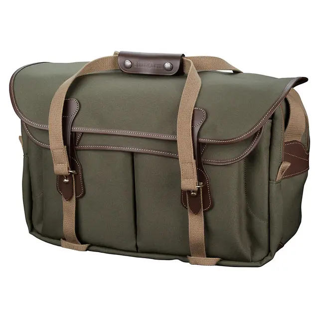 Billingham 555 MKII Camera/Laptop Bag Sage Fibrenyte/Chocolate 