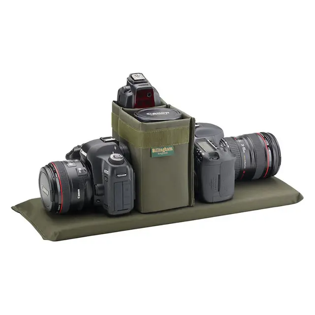 Billingham 555 MKII Camera/Laptop Bag Sage Fibrenyte/Chocolate 