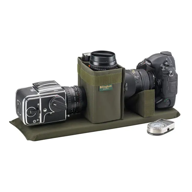 Billingham 555 MKII Camera/Laptop Bag Sage Fibrenyte/Chocolate 