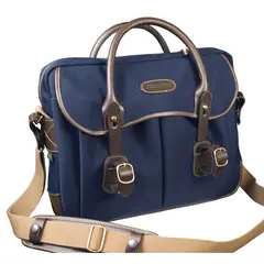 Billingham Thomas Brief Case Navy/Chocolate