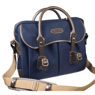 Billingham Thomas Brief Case Navy/Chocolate
