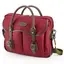 Billingham Thomas Brief Case Burgundy/Chocolate