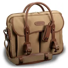 Billingham Thomas Brief Case Khaki/Tan