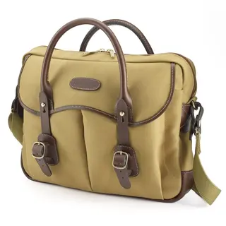 Billingham Thomas Brief Case Khaki Fibrenyte/Chocolate