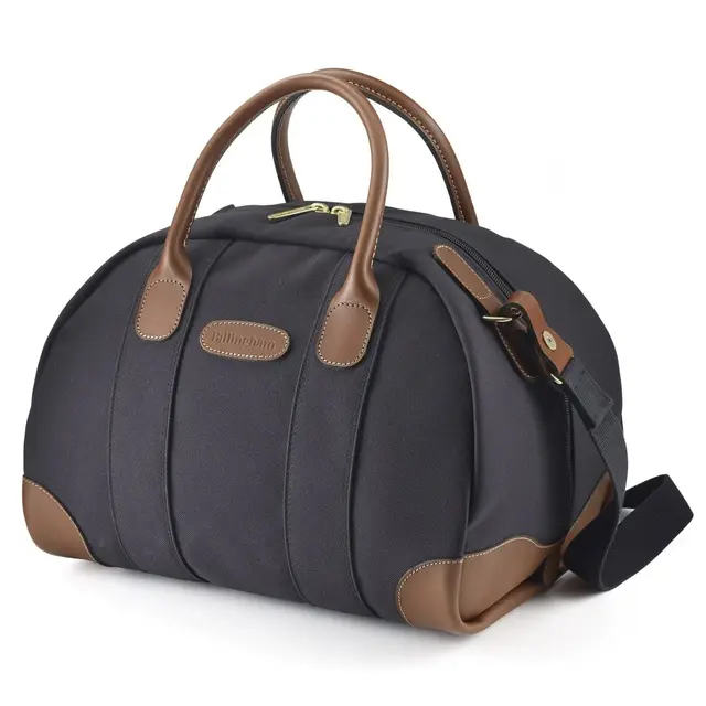 Billingham Overnighter Black Fibrenyte/Tan 