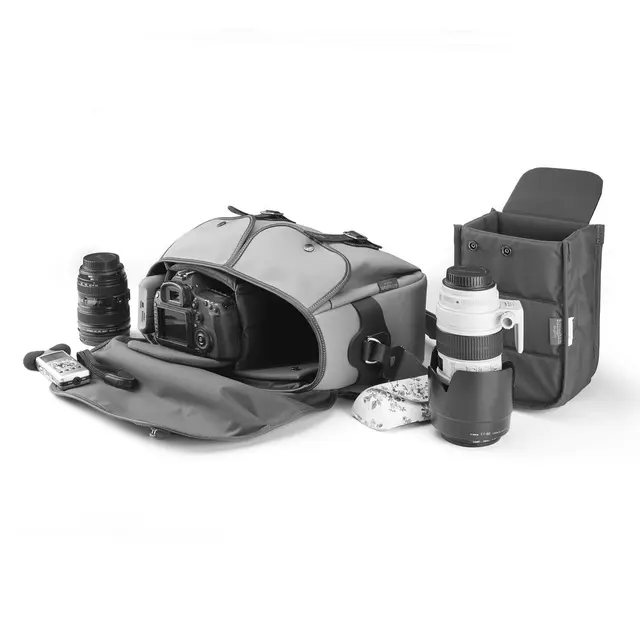 Billingham Hadley One Khaki fibre/Choco Khaki Fibrenyte/Chocolate 