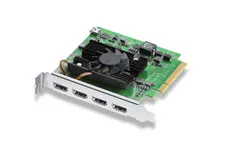Blackmagic DeckLink Quad HDMI Recorder 4K PCIe Opptager stasjon&#230;r Pc/Mac