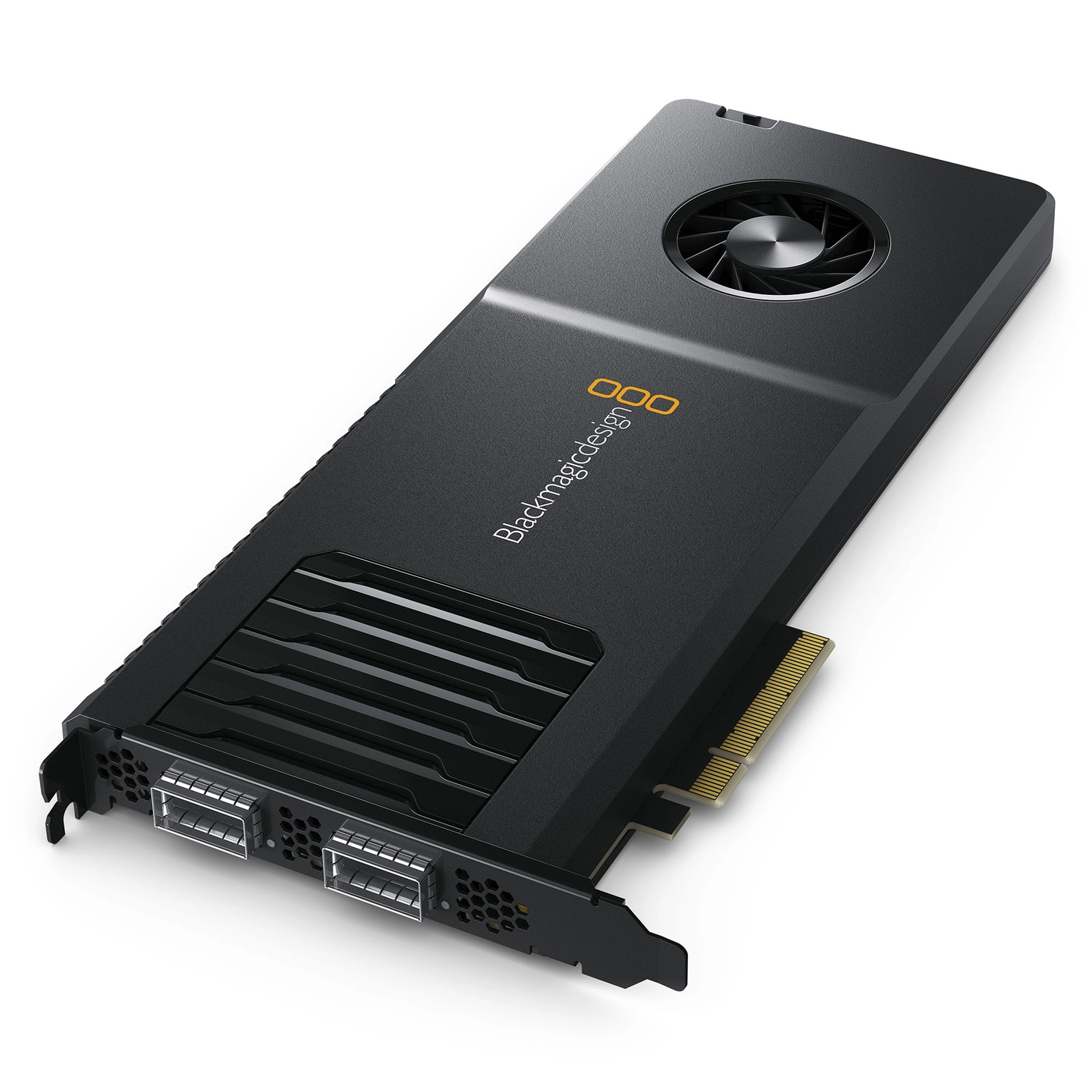 Blackmagic DeckLink IP 100G 2110 PCIe med 2x 100G Ethernet Porter